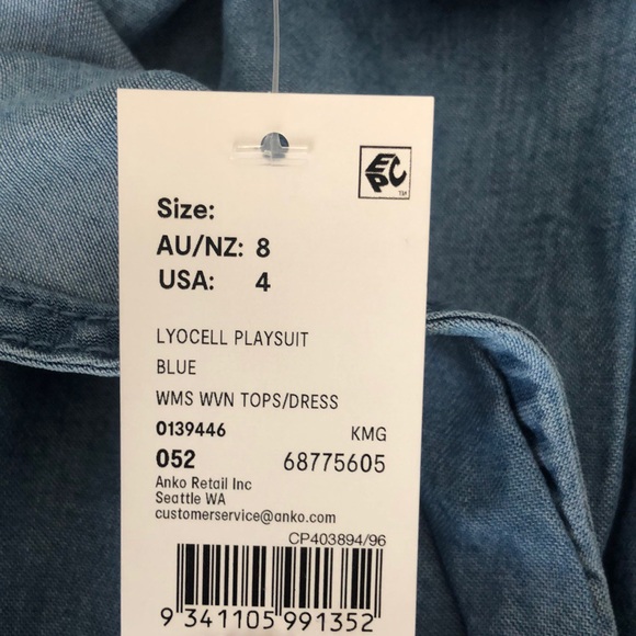 Anko woman’s denim playsuit. - Picture 6 of 8